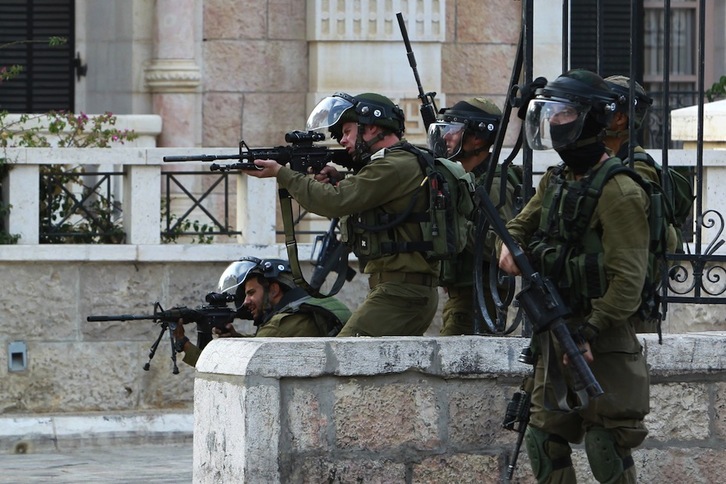 Soldados israelíes en Jerusalen. (Musa AL-SHAER / AFP)