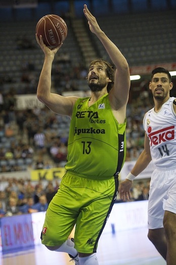 Doblas ha jugado su partido 300 con el GBC. (Juan Carlos RUIZ / ARGAZKI PRESS)