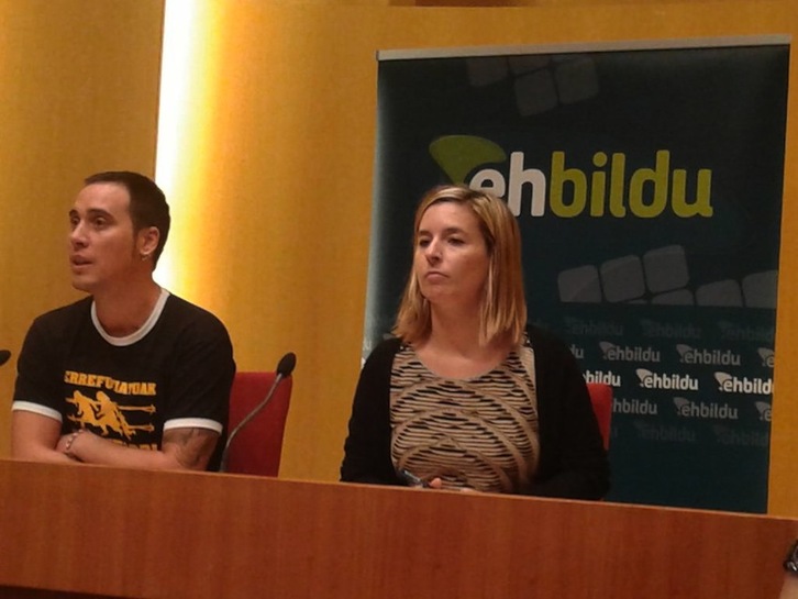 David Lopategi y Aitziber Ibaibarriaga. (@goikodeustu)