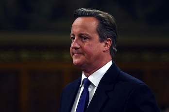 David Cameron propuso los «votos ingleses para leyes inglesas». (Dan KITWOOD / AFP)