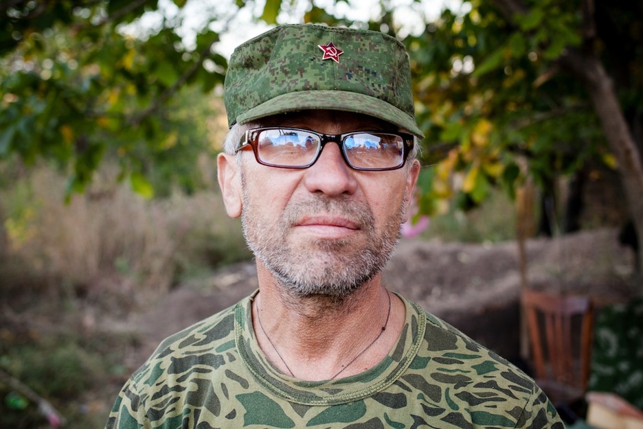 Miliciano de la RPD. La gran mayoría de los soldados que quedan en el frente son locales y con poca experiencia en combate. (Juan TEIXEIRA) 