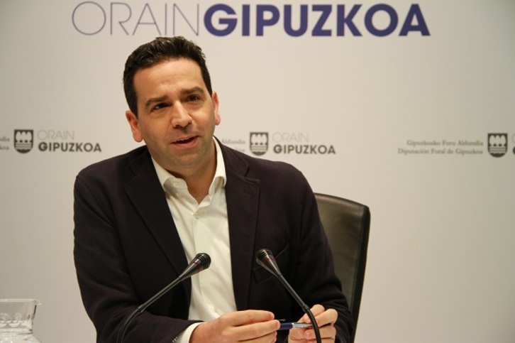 Imanol Lasa, portavoz foral. (Gipuzkoaberri.net)