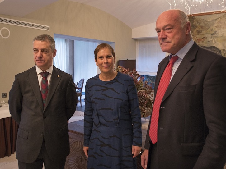 Urkullu, Barkos eta Rousset Andorran elkartu dira euroeskualdea lantzeko. (IREKIA)