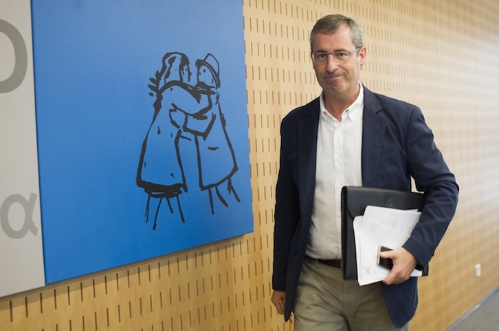 El diputado general de Gipuzkoa, Markel Olano. (Juan Carlos RUIZ / ARGAZKI PRESS)