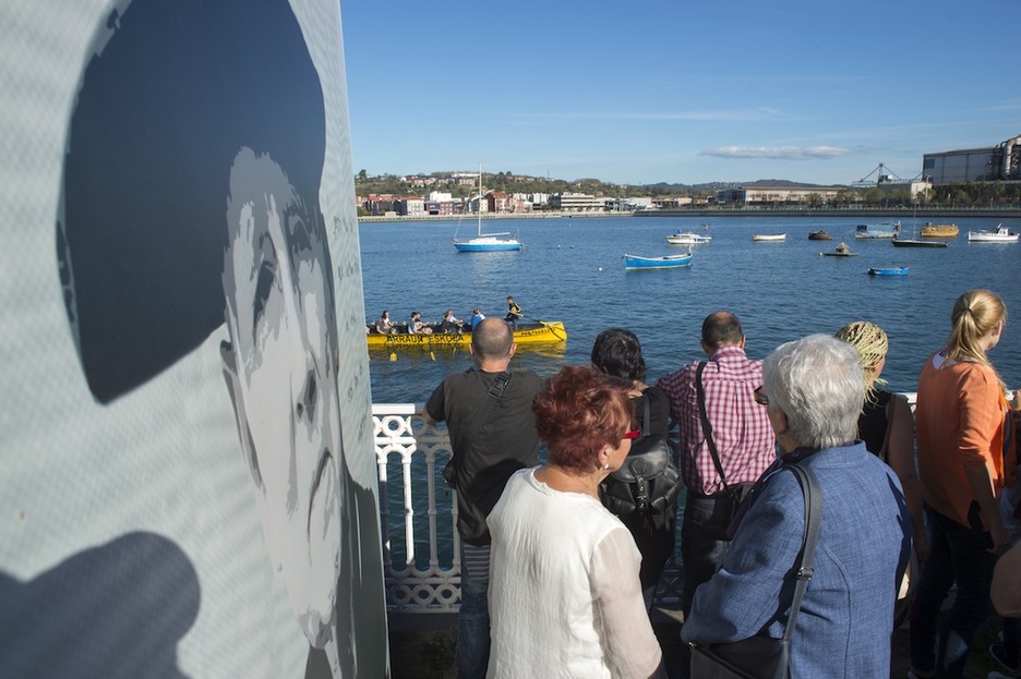 Periko Solabarriari omenaldia. (Marisol RAMIREZ / ARGAZKI PRESS)