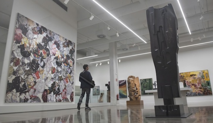 Aspecto de la exposición. (Andoni CANELLADA / ARGAZKI PRESS)