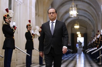 El presidente francés, François Hollande. (Michel EULER/AFP PHOTO)