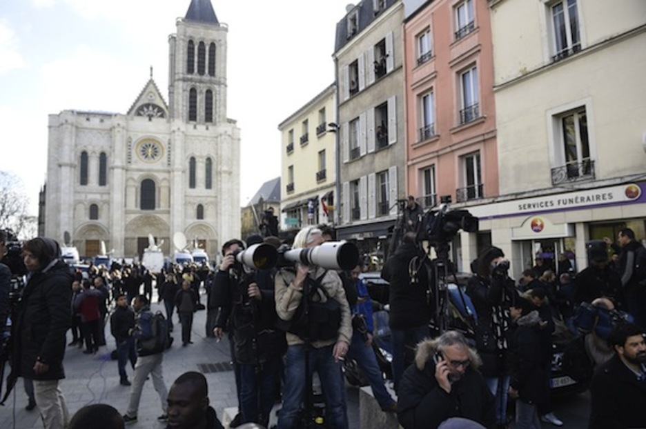 El operativo ha suscitado gran interés mediático. (Lionel BONAVENTURE/AFP PHOTO) El operativo ha suscitado gran interés mediático. (Lionel BONAVENTURE/AFP PHOTO)