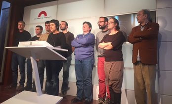 Rueda de prensa de la CUP. (@cupnacional)