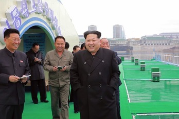 El presidente norcoreano, Kim Jong-Un. (AFP)