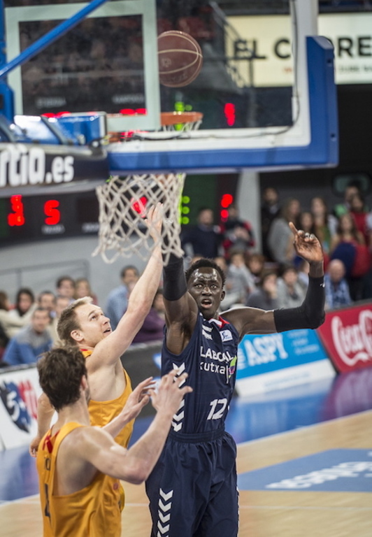 Ilimane diop encesta. (Jaizki FONTANEDA | ARGAZKI PRESS)