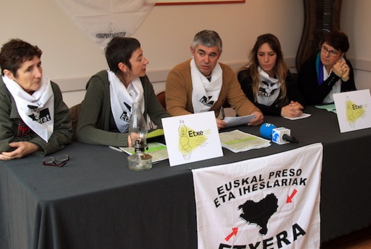 Etxeratek dispertsioaren aurkako zapikateak deitu ditu abenduaren 10erako. (Bob EDME)