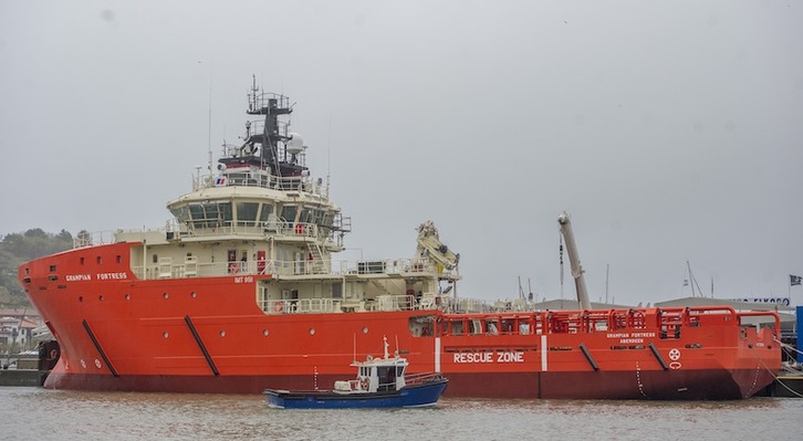 Rascacielos jugo Aturdir Astilleros Balenciaga presenta su buque de rescate para el armador escocés  Craig Group | Ekonomia | Naiz