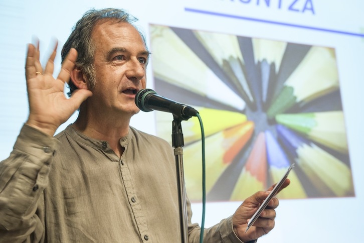 Kike Amonarriz iaz, Tolosan. (Jon URBE/ARGAZKI PRESS)