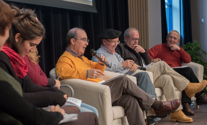 Aurpegi ezagun andana izan da ekitaldian. (Andoni CANELLADA / ARGAZKI PRESS)