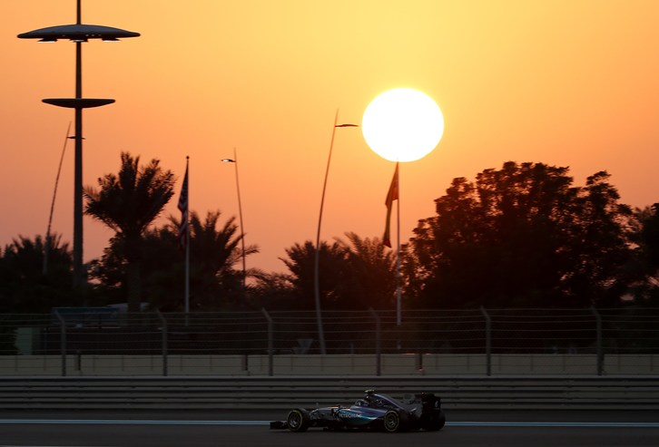 Rosberg ne Abu Dabi. (AFP)