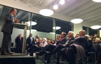 Artur Mas, durante su intervención de este martes. (@CatDem)