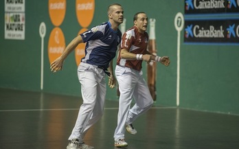 Irujo y Zubieta. (Andoni CANELLADA/ARGAZKI PRESS)