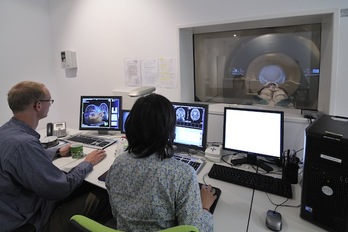 Laboratorio del centro BCBL. (NAIZ)