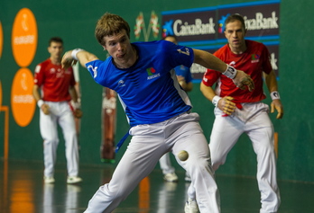 Artolak sasoi onean dagoela berretsi zuen Juanan RUIZ / ARGAZKI PRESS