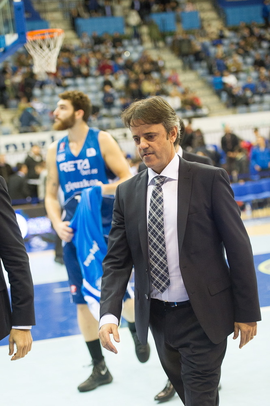 Fisac tampoco ha conseguido hacer reaccionar al equipo. (Juan Carlos RUIZ / ARGAZKI PRESS)