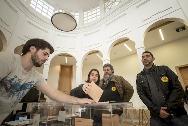 Juantxo López de Uralde, cabeza de lista de Podemos por Araba. (Jaizki FONTANEDA/ARGAZKI PRESS)