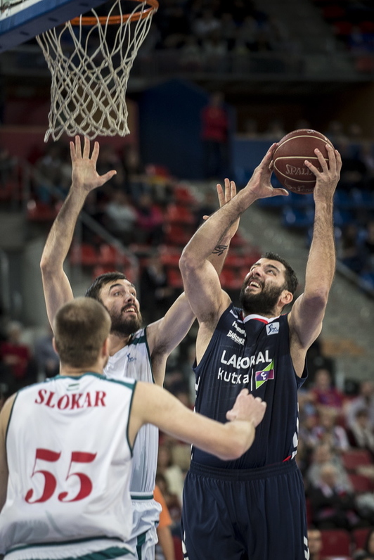 Baskonia ha logrado imponerse al Sevilla. (Jaizki FONTANEDA / ARGAZKI PRESS)