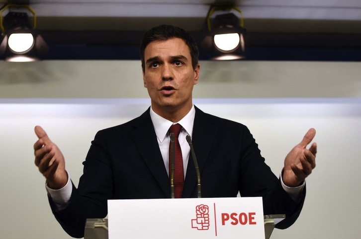 Pedro Sánchez, en una imagen de archivo. (Pedro ARMESTRE / AFP)
