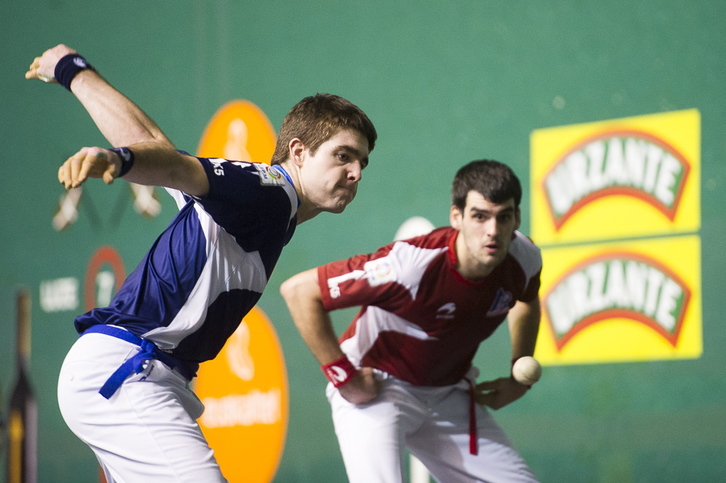 Irribarria pilotaririk onena izan da Tolosan. (Juan Carlos RUIZ / ARGAZKI PRESS)