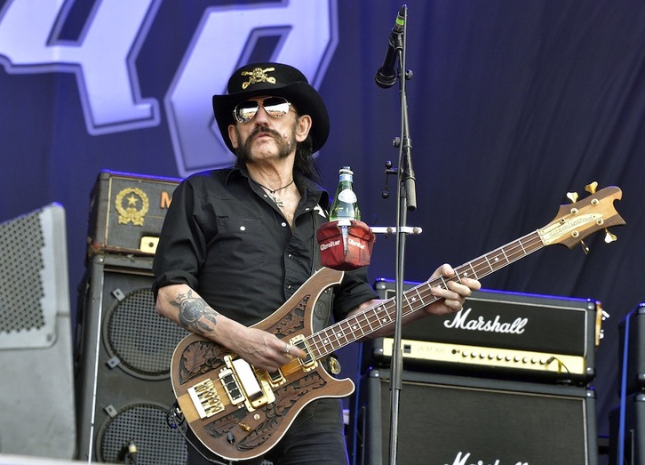‘Lemmy’ Kilmister durante el festival Hellfest. (Georges GOBET / AFP)