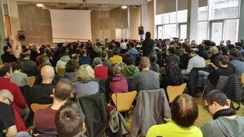 Reunión del Consejo Político de la CUP. (via twitter @cupnacional)