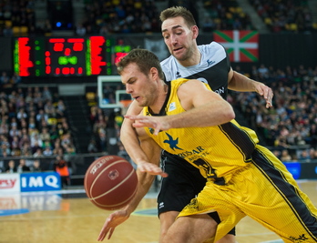 Bilbao Basket ha caído en Miribilla. (Marisol RAMIREZ / ARGAZKI PRESS)