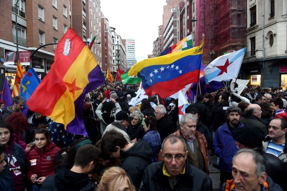 Apoyo internacionalista. (ARGAZKI PRESS) Apoyo internacionalista. (ARGAZKI PRESS)