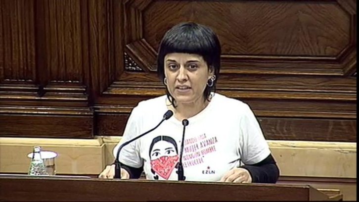 Anna Gabriel. (@parlament_cat)