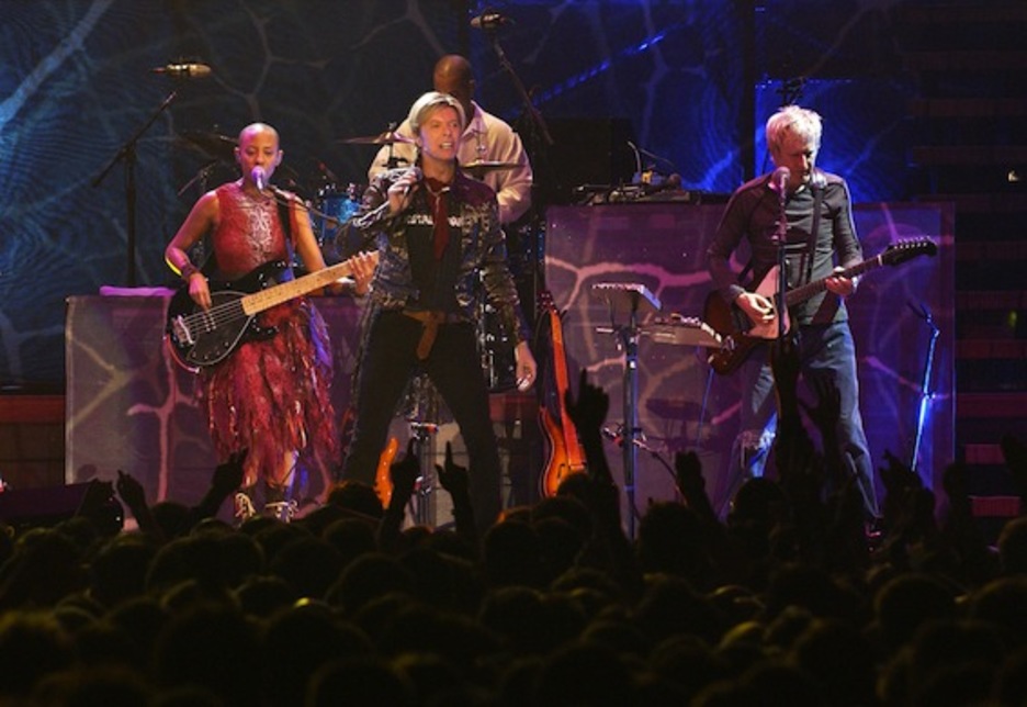 En plena actuación, en 2003 en París. (Bertrand GUAY/AFP)