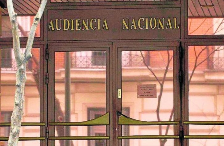 Vista de la Audiencia Nacional española