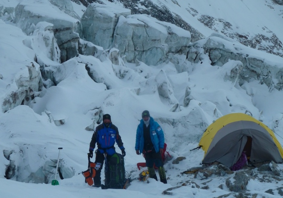 La tienda del campo 1, montada. (alextxikon.com) 