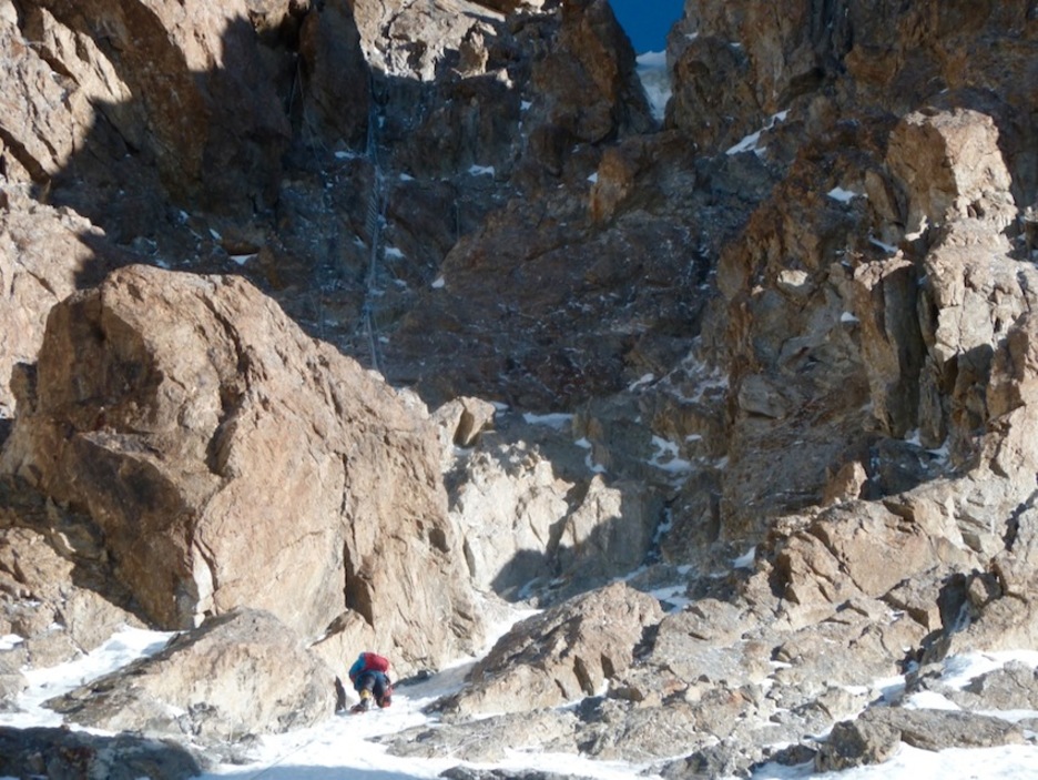 Base del muro Kinshofer, en cuya parte superior se instalará el campo 2. (alextxikon.com) 
