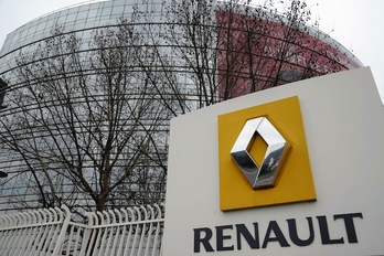 Sede de Renault en Boulogne-Billancourt, al oeste de París. (Bertrand GUAY/AFP) 