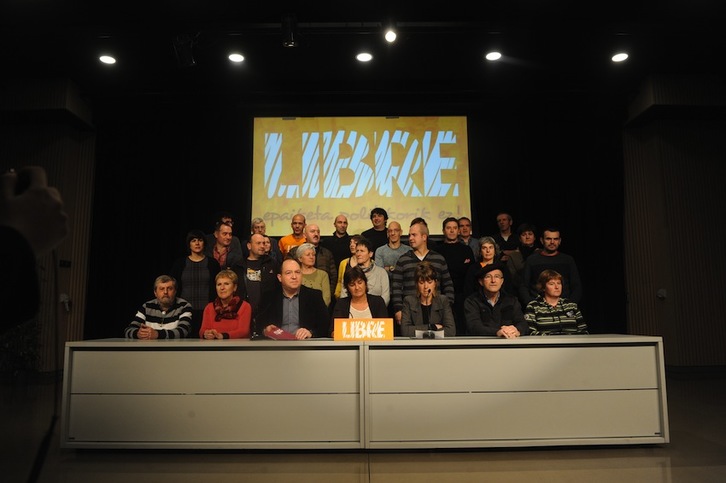 Los imputados han comparecido en Donostia. (Jon URBE/ARGAZKI PRESS)