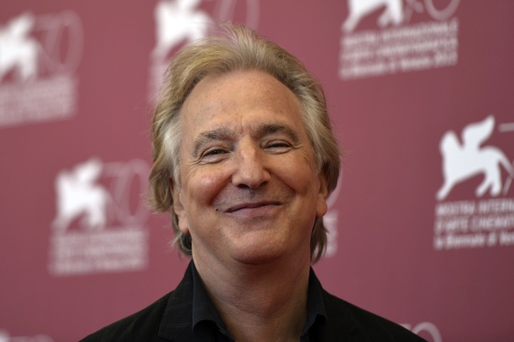 Allan Rickman, en una imagen de archivo. (GABRIEL BOUYS / AFP)