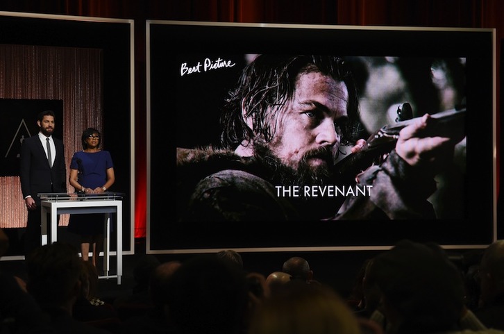 ‘The revenant’ opta a doce estatuillas. (MARK RALSTON / AFP)