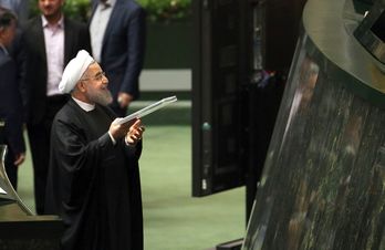 Hassan Rouhani ha valorado el fin de las sanciones contra Irán. (Atta KENARE / AFP)