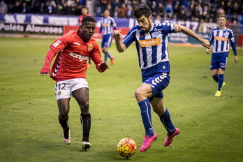 El Aalavés ha caído en mendizorrotza. (Jaizki FONTANEDA ( ARGAZKI PRESS)