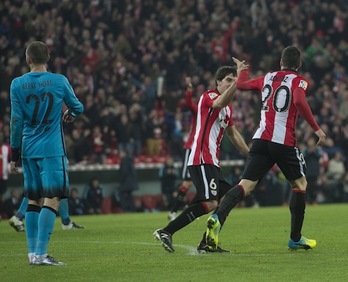Aduriz y San José. (Marisol RAMIREZ/ARGAZKI PRESS)