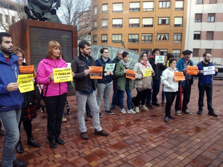 Comparecencia de EH Bildu en Sestao. (@EhBilduSestao)