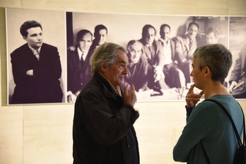 ‘1966 | Gaur Konstelazioak | 2016’ erakusketaren aurkezpena, San Telmon. (Andoni CANELLADA/ARGAZKI PRESS)