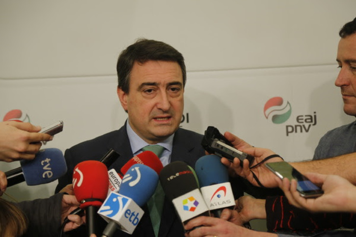 Aitor Esteban, portavoz parlamentario del PNV. (EAJ-PNV)