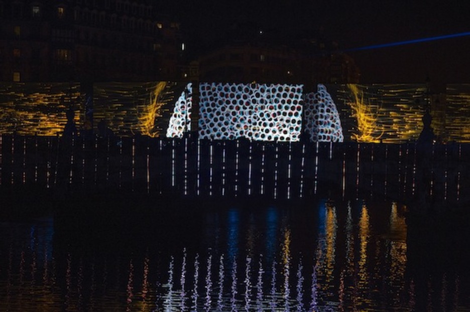 El acto y la propuesta artística de Cereza han dejado sentimientos contrapuestos entre los asistentes, ya que muchos han acabado algo contrariados. (Juan Carlos RUIZ/ARGAZKI PRESS)