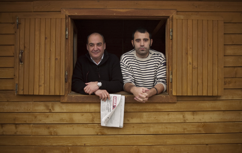 Martin Garinato eta Jon Mikel Fernandez @kalegorrian ARGAZKIPRESS